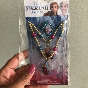Frozen II Jewelry Set: 1 Necklace, 1 Ring NWT